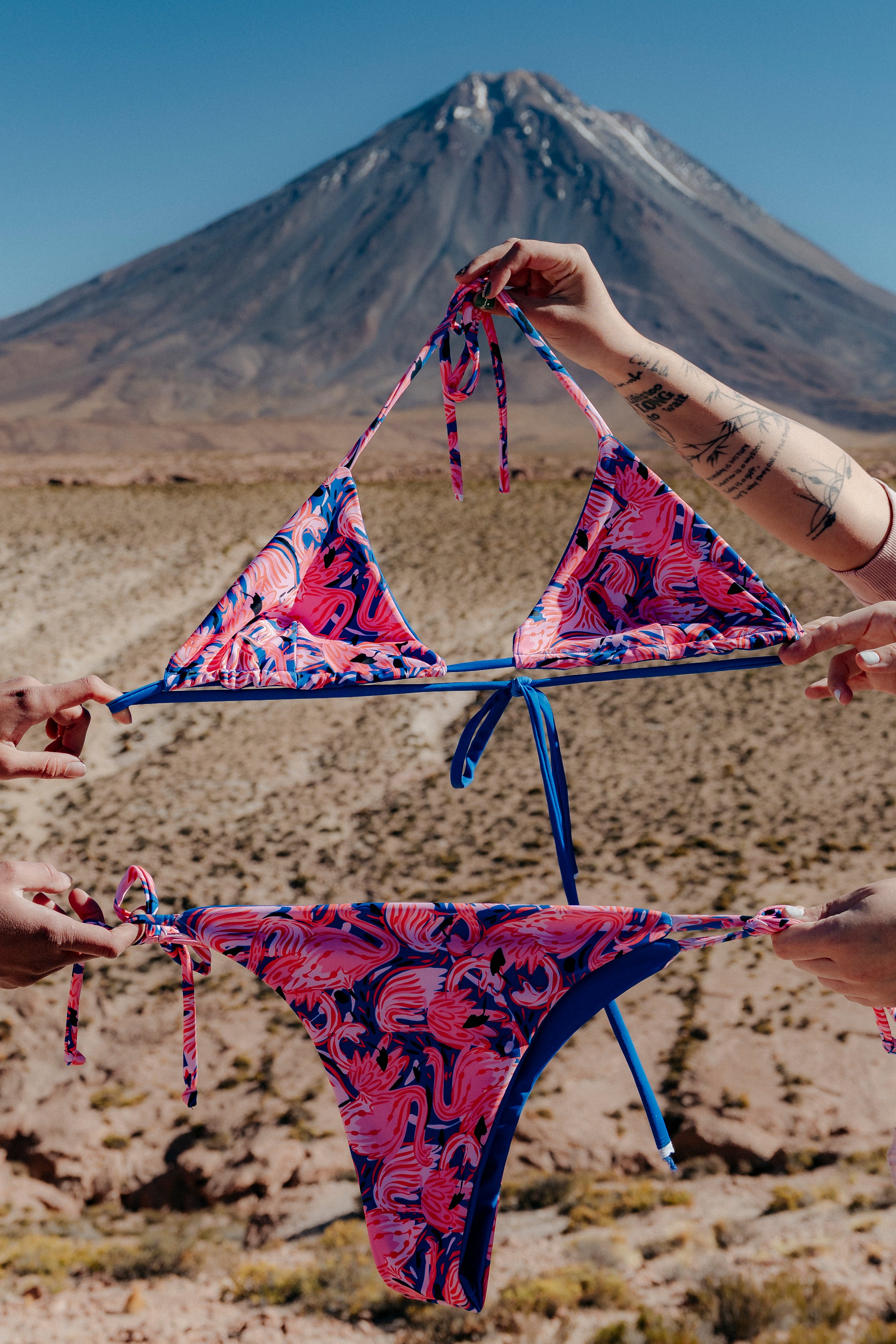 Nudo inferior – Modelo Flamenco